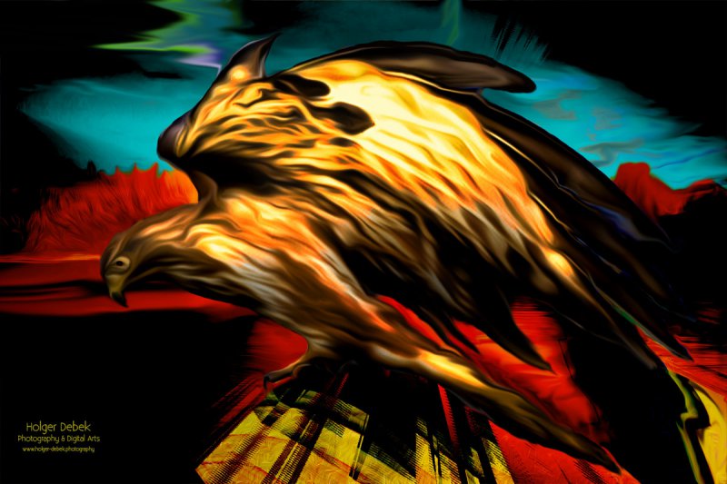Digital Art - Eagle