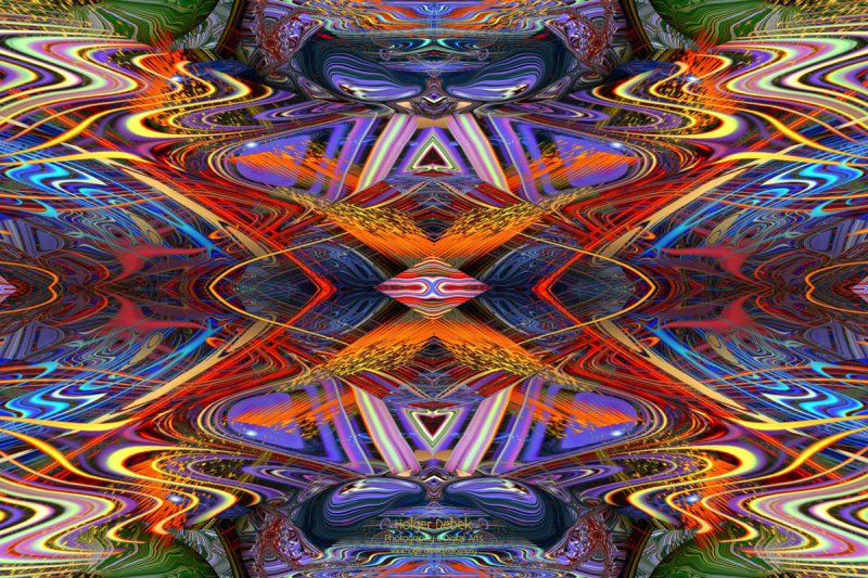 Digital Art - Artificial kaleidoscope
